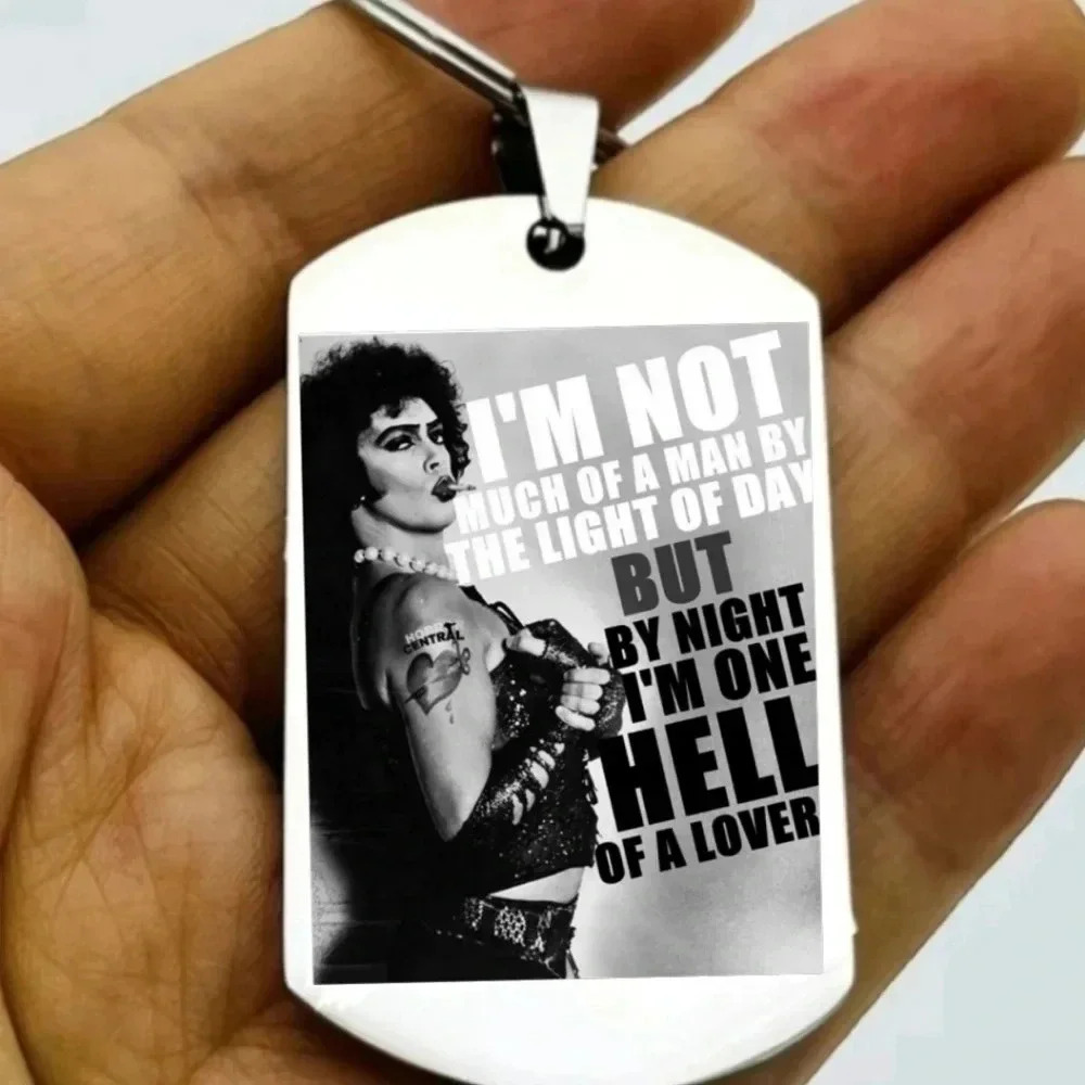 Rocky horror picture show hto quote keychain
